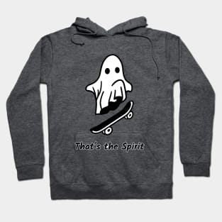 that's the spirit funny halloween ghost Hoodie